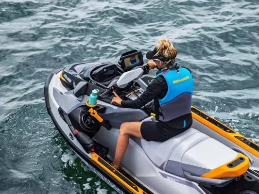 sea-doo-2024-fishpro-trophy-sharkgrey-orangecrush-Fully Connected BRP Malaysia
